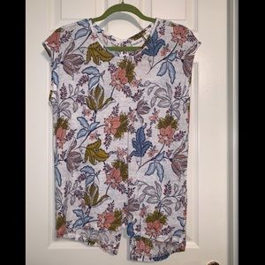 Rachel Zoe floral top, medium